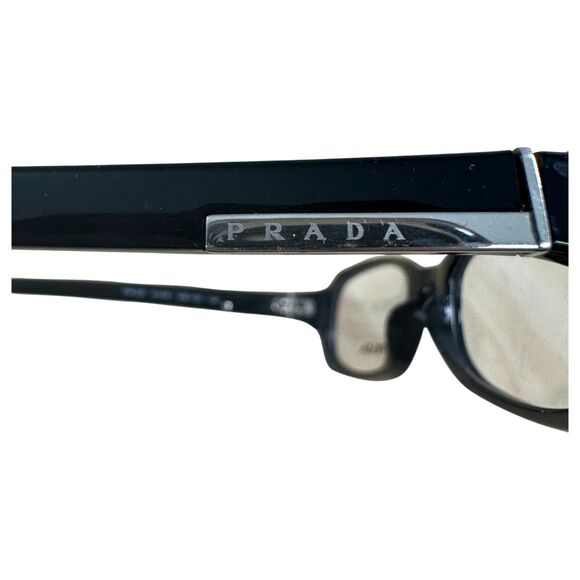 Prada VPR 06F Black Plastic Frame Eyeglasses Frames Glasses - NEW - Picture 4 of 6
